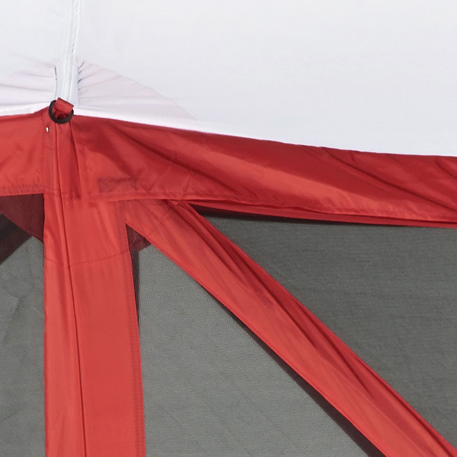 Polar Trailer Quick-Set Escape Sport Screen Shelter – 6-Sided Pop-Up Canopy, Red/White, 60-Second Setup, UV & Bug Protection, Reinforced for Hard Surfaces – Tailgating, Sports & Outdoor Events