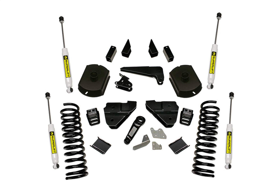 SUPERLIFT RealTruck SUSPENSION 4" Lift Kit for Dodge RAM 2500 | Complete Lift Kit with Front & Rear Shadow Series Shocks | K124 | Fits 2014-2018 Dodge RAM 2500 4WD