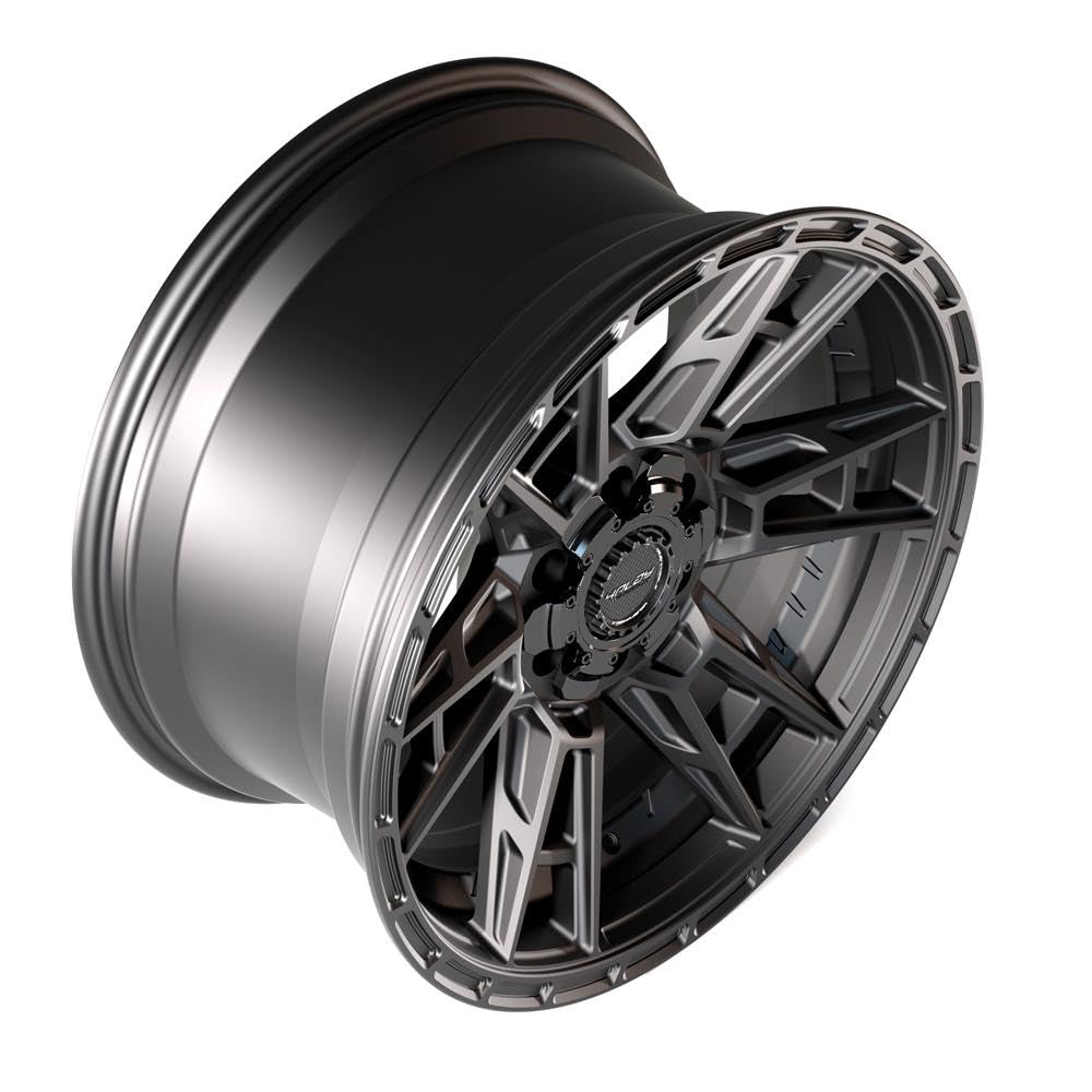 4PLAY 18 Inch Wheels 4PS20 Rim Fits 5x112 & 5x114.3 Satin Black (1)