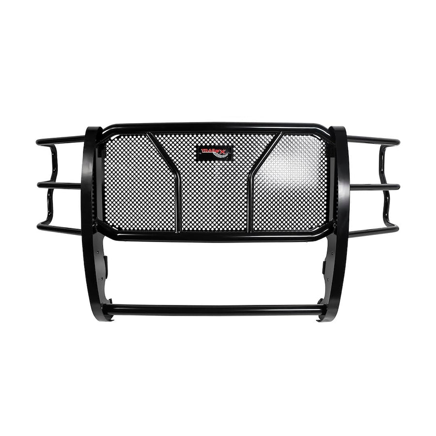 Truck Running Boards TrailFX E0511B Fits Ford F-250 Super Duty 2017-2022 Steel 2 Inch Matte Black HD Grille Guard with Brush Guard and Punch Plate Includes Mounting Hardware
