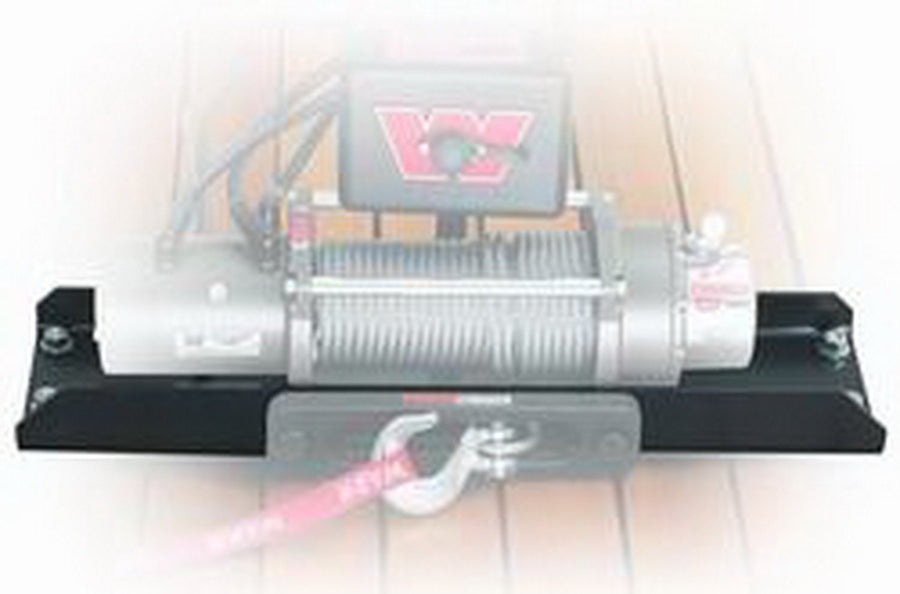 Universal WARN Foot Down Winch Mount Kit with Mounting Plate