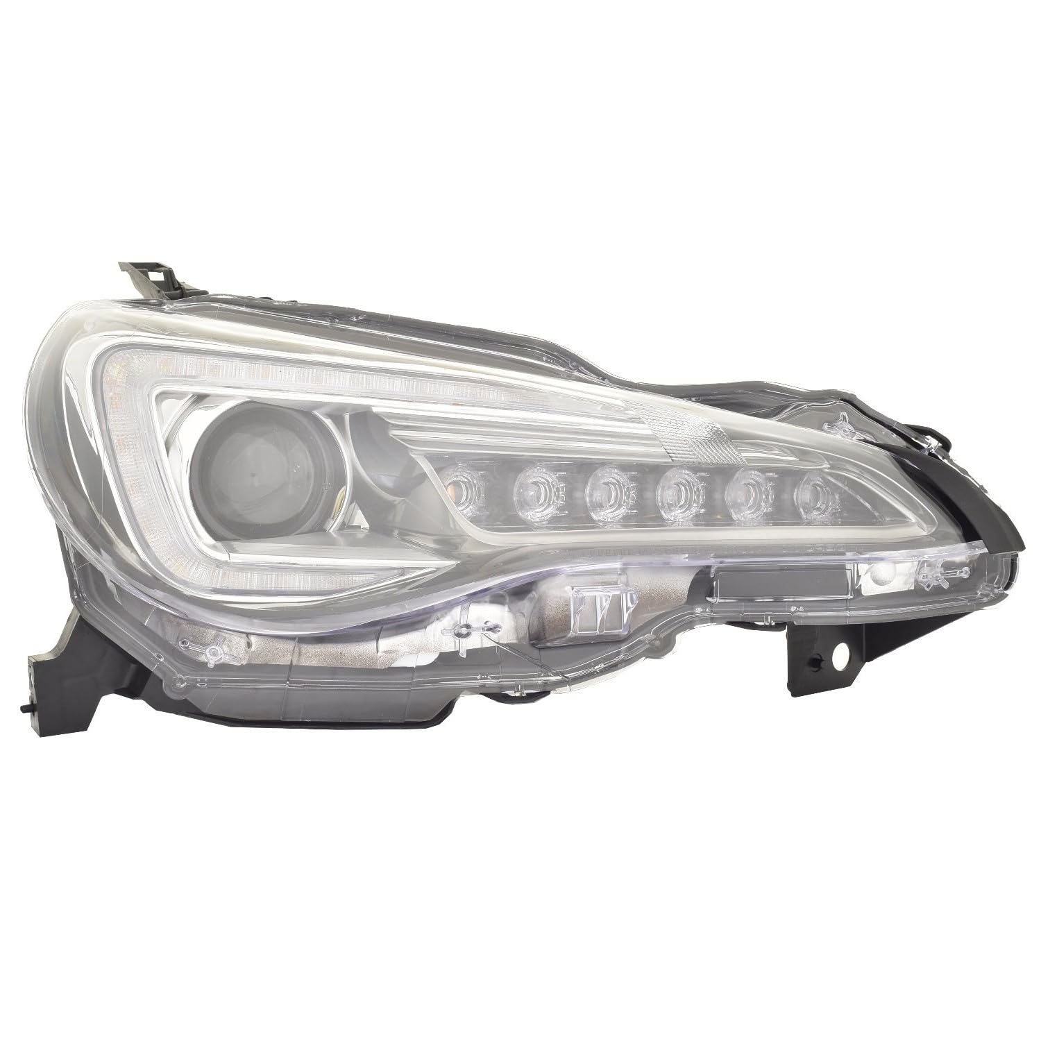 For Subaru BRZ 17-20 Headlight LED without Logo Passenger Side CAPA | DOT Certified ACK 84002CA382 | SU2503165C