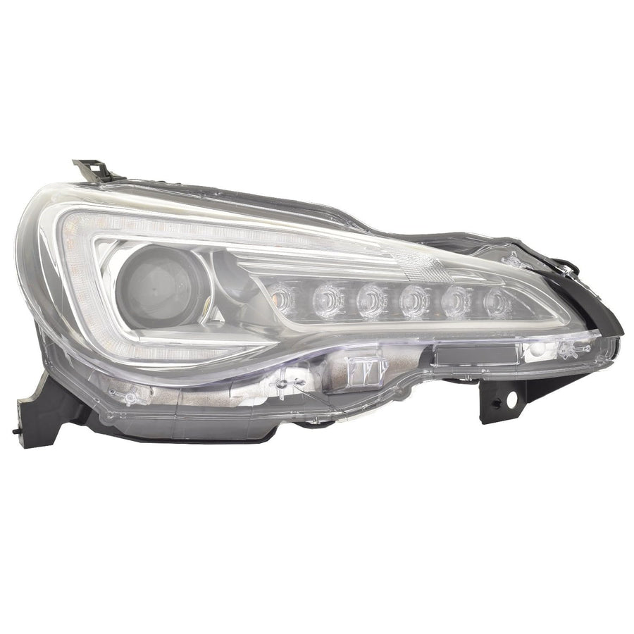 For Subaru BRZ 17-20 Headlight LED without Logo Passenger Side CAPA | DOT Certified ACK 84002CA382 | SU2503165C