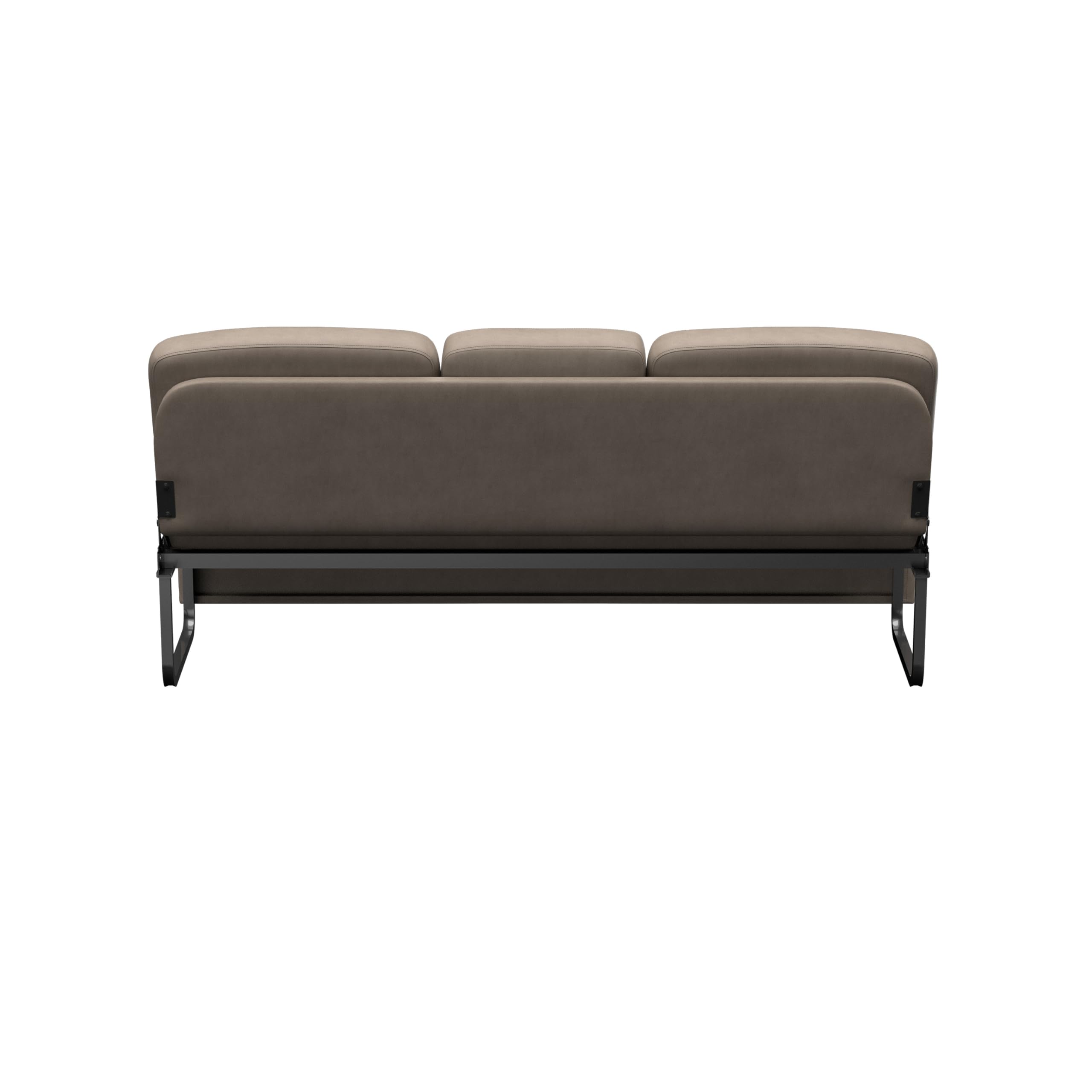 72" Thomas Payne Signature Driftwood RV Jackknife Sleeper Sofa with Matching Kickboard, Easy Transition, High-Density Foam Cushioning, Fold-Down Center, Dual Cupholders - 2024044413