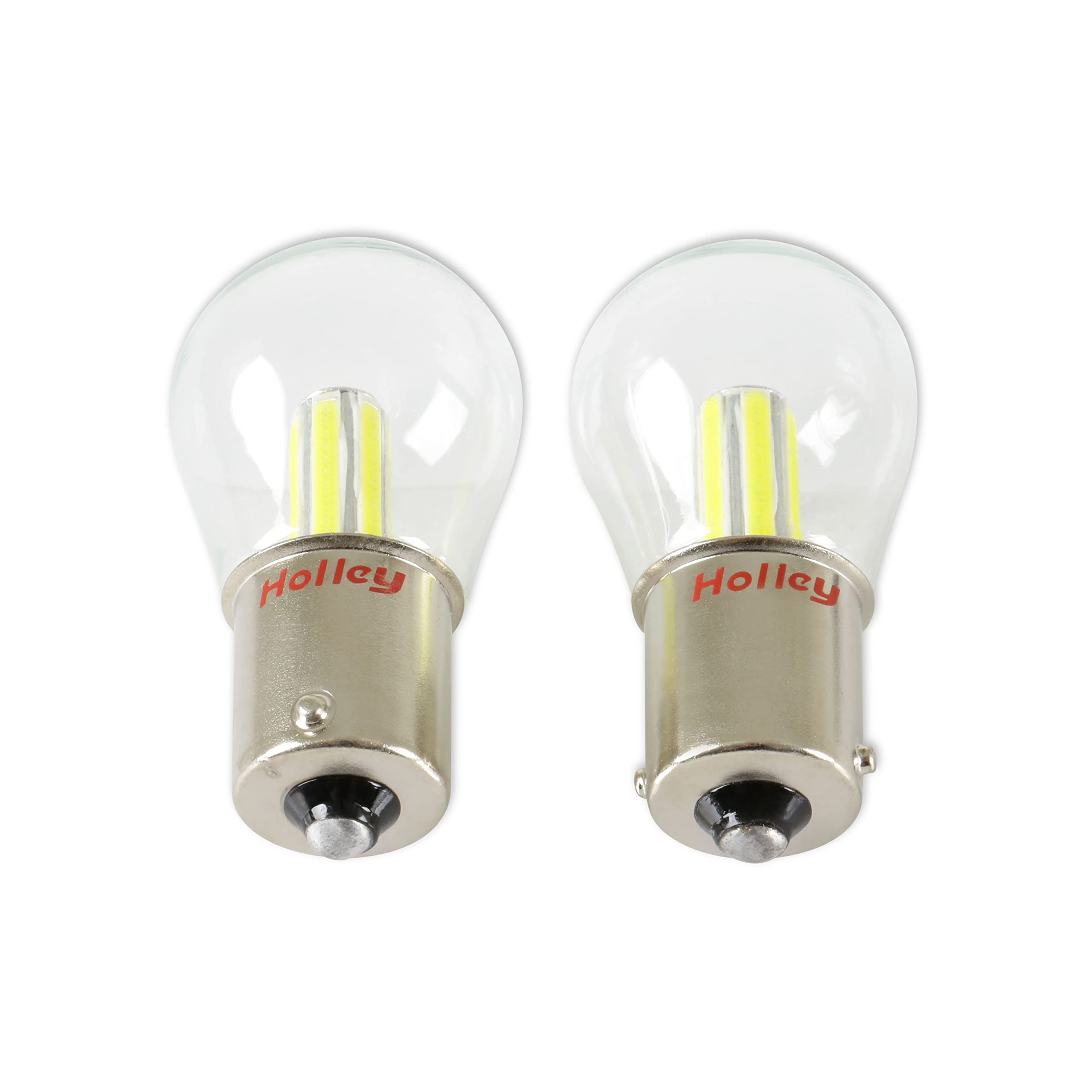Holley HLED04 RetroBright LED Bulbs - Turn Signal 1156 - Modern White - Pair