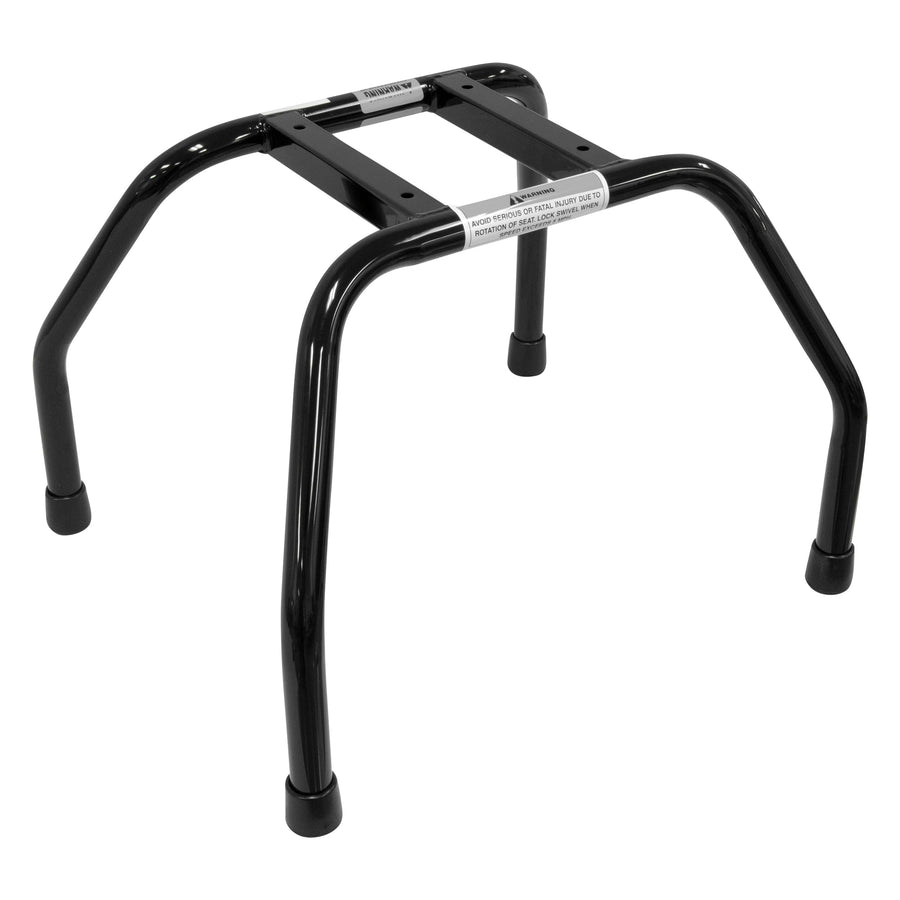 8WD1234 Wise Portable Seat Stand for Boat Seats, Black Powder Coat Finish