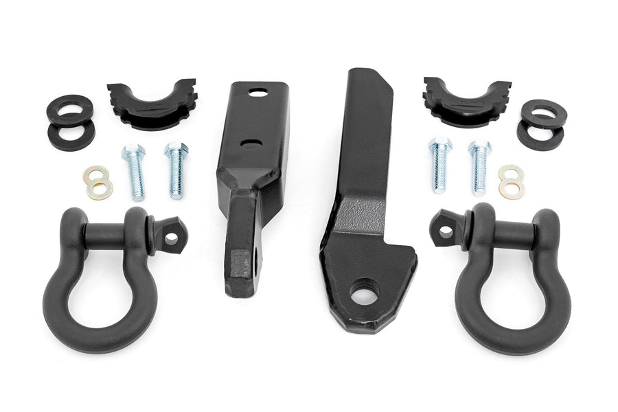 Rough Country Shackle Mount Kit Tow Hook for 88-98 Chevy/GMC C1500/K1500 - RS164