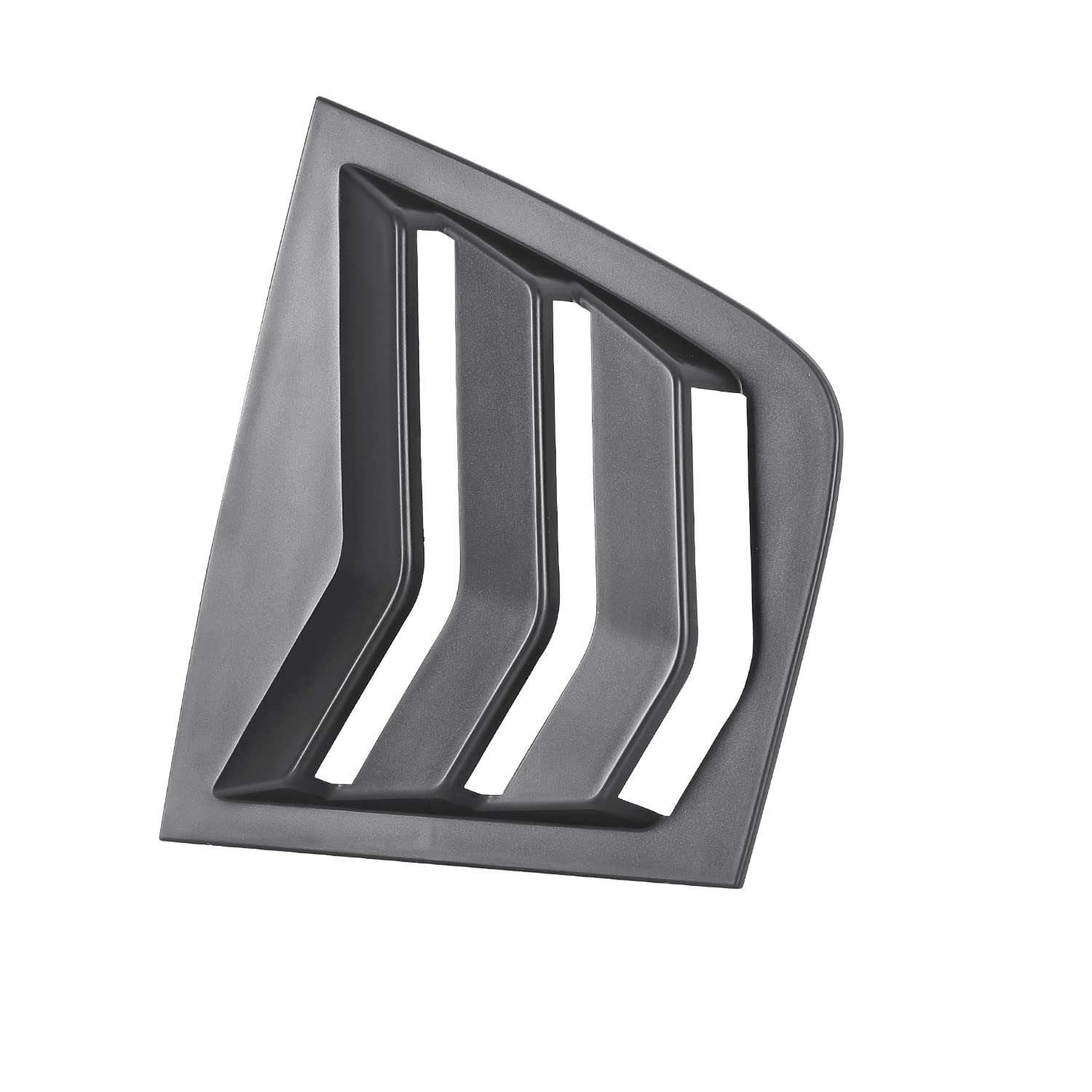 Quarter 3-Vent Style Black Spec-D Tuning Side Window Louvers Cover 2PC Compatible with Dodge Charger 2011-2021