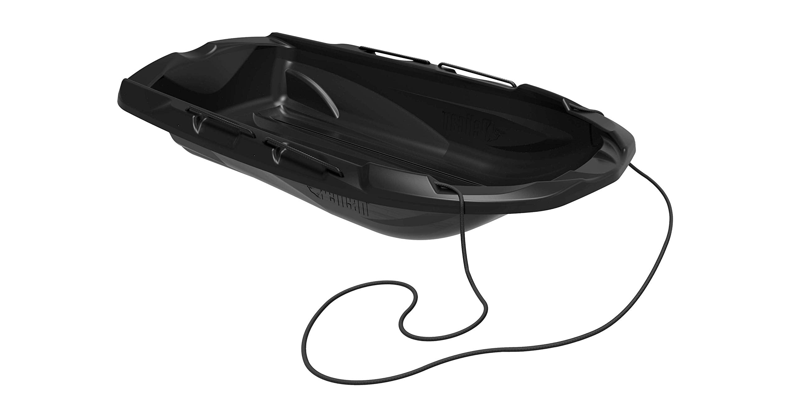Nomad 40 - Pelican - LFT40PC06 - Multi-Purpose Utility Sled –– Toboggan – Heavy-Duty Polyethylene – High Walls – Safe and Secure (2020 Version), Black, 40 in