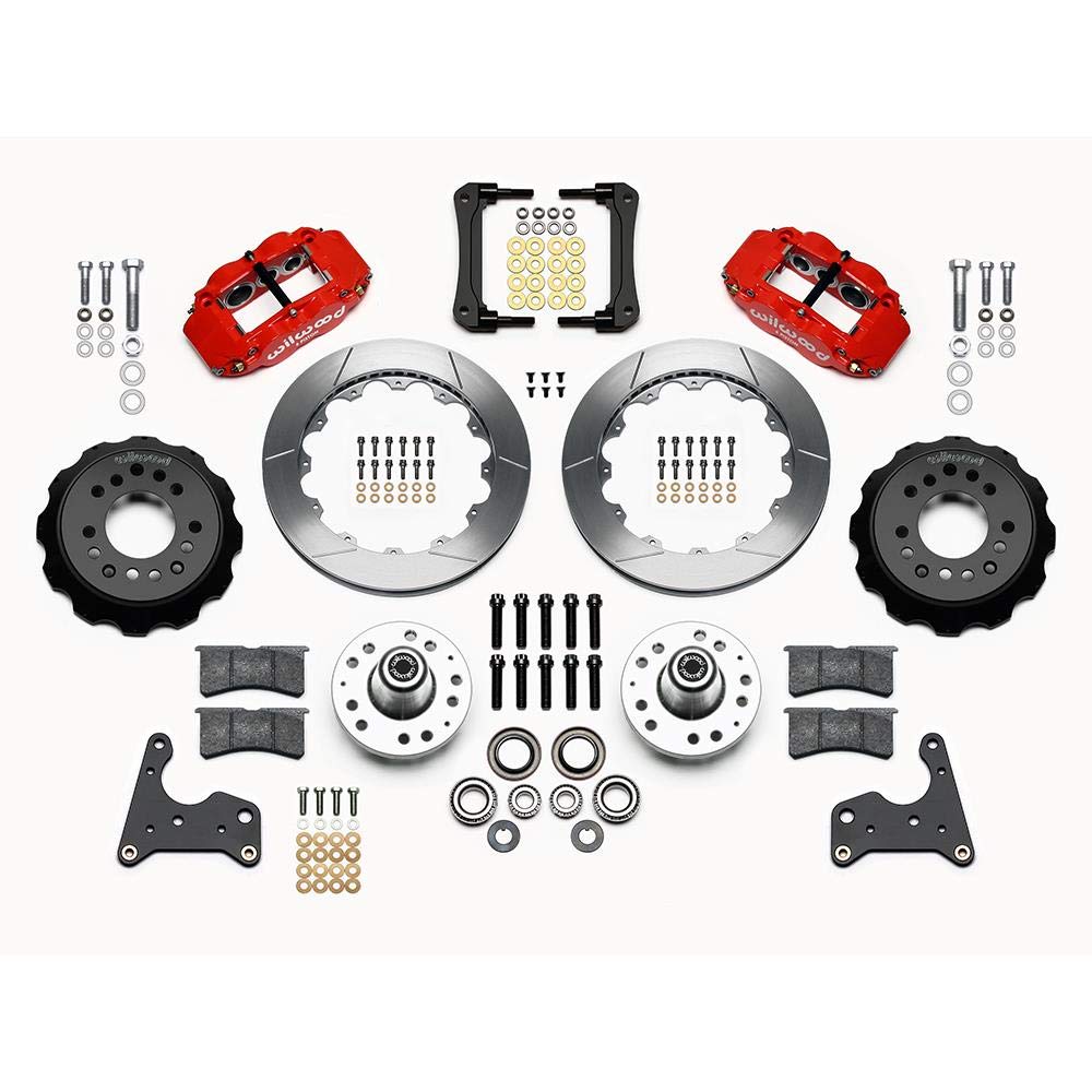 12.88" FNSL6R Hub Front Kit, Red