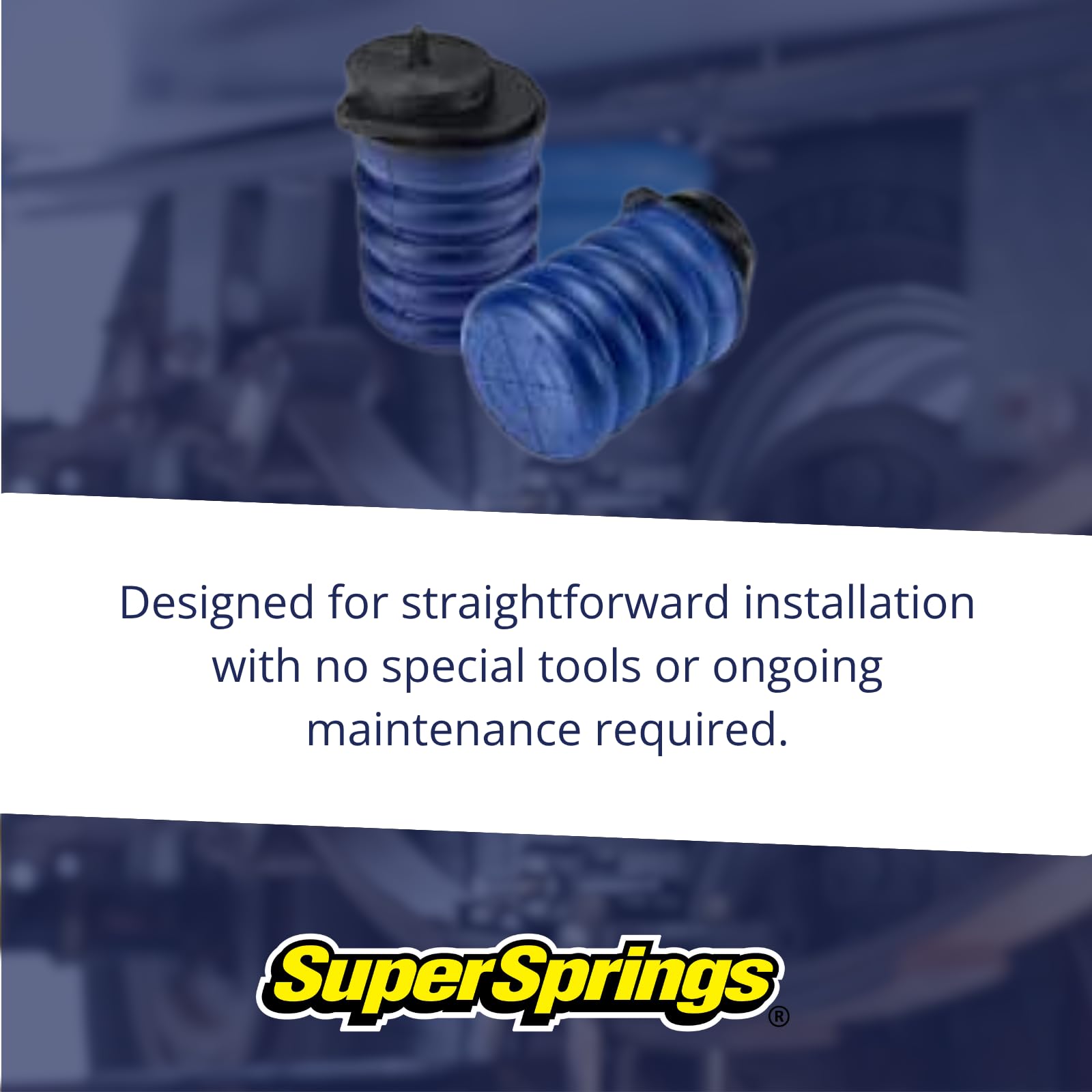 SumoSprings Rear for Ford F-150, Blue | SuperSprings SSR-108-40