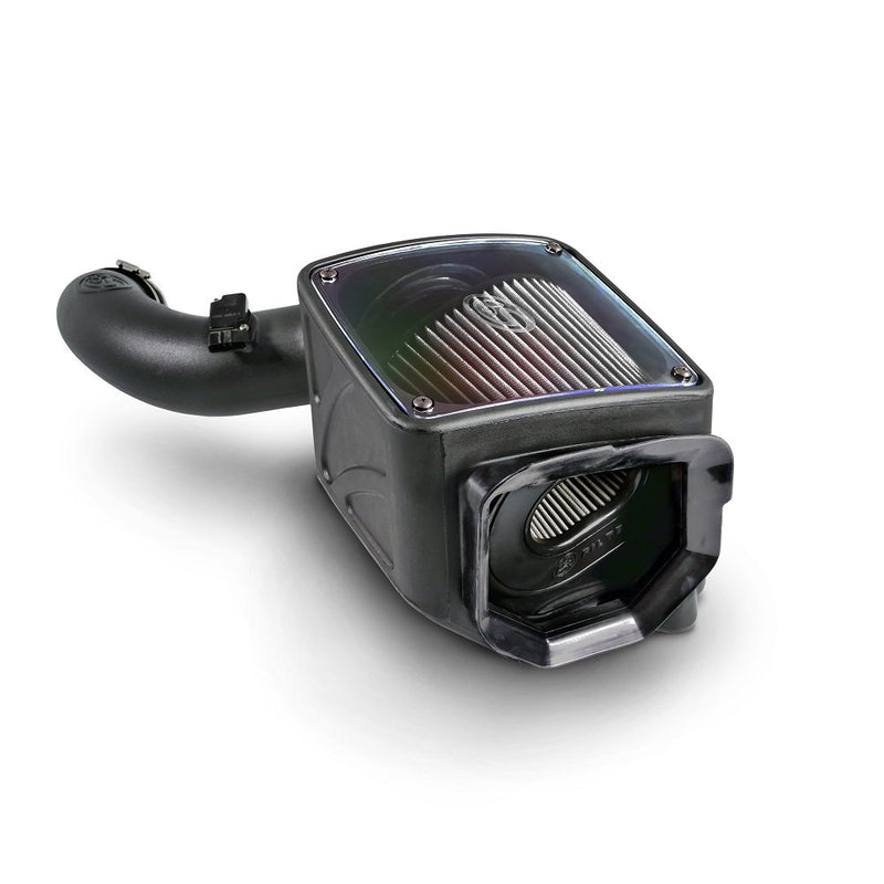 Cold Air Intake S&B Filters 75-5102D For 2004-2005 Chevy/GMC Duramax LLY 6.6L (Dry Extendable Filter)