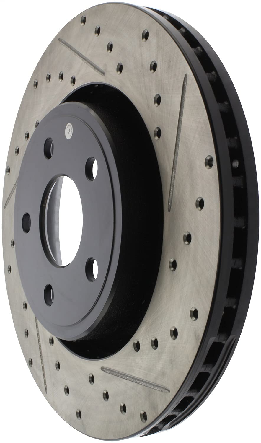 Sport Drilled/Slotted Brake Rotor StopTech 127.58008L (Front Left), 1 Pack