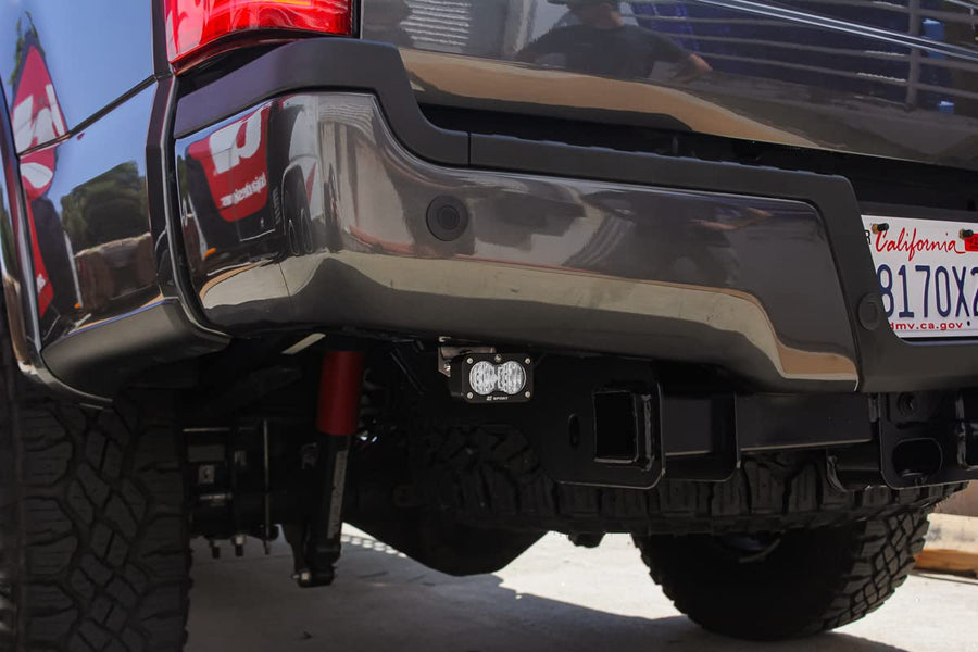 Baja Designs S2 Dual Sport Reverse LED Light Kit for Ford F-250/350 2017-22 Super Duty Trucks, Includes Switch Wiring Harness (Wide Cornering Lens; Clear)