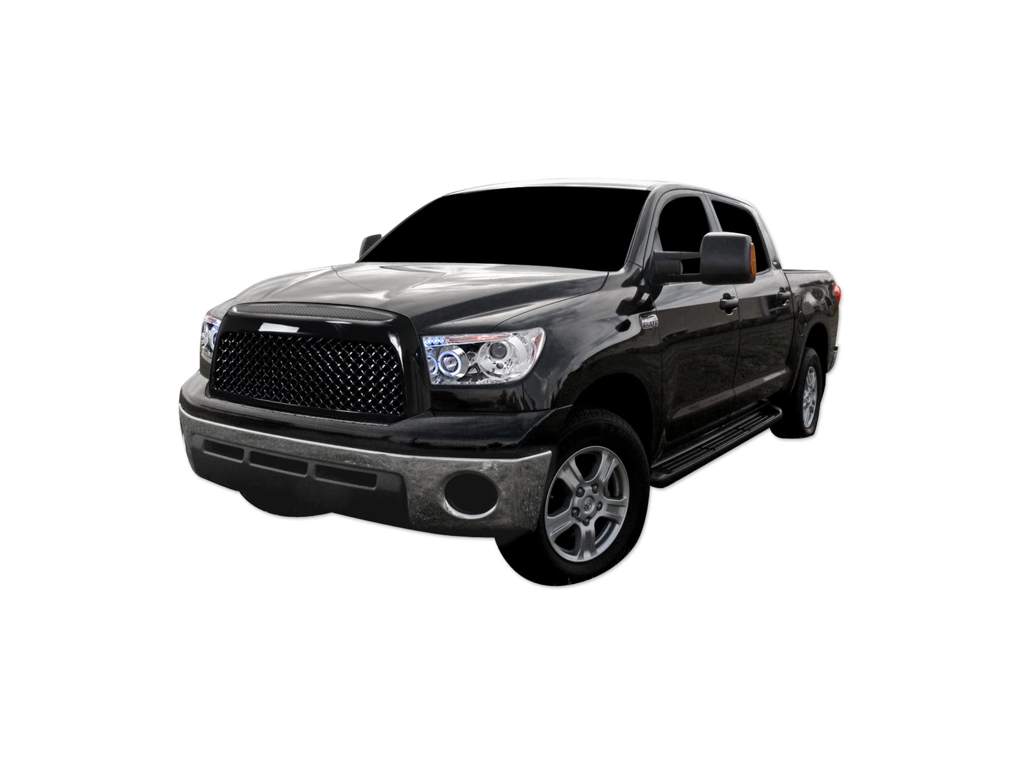 7150317 Armordillo USA Mesh Front Hood Bumper Grille - Gloss Black Fits 2007-2009 Toyota Tundra