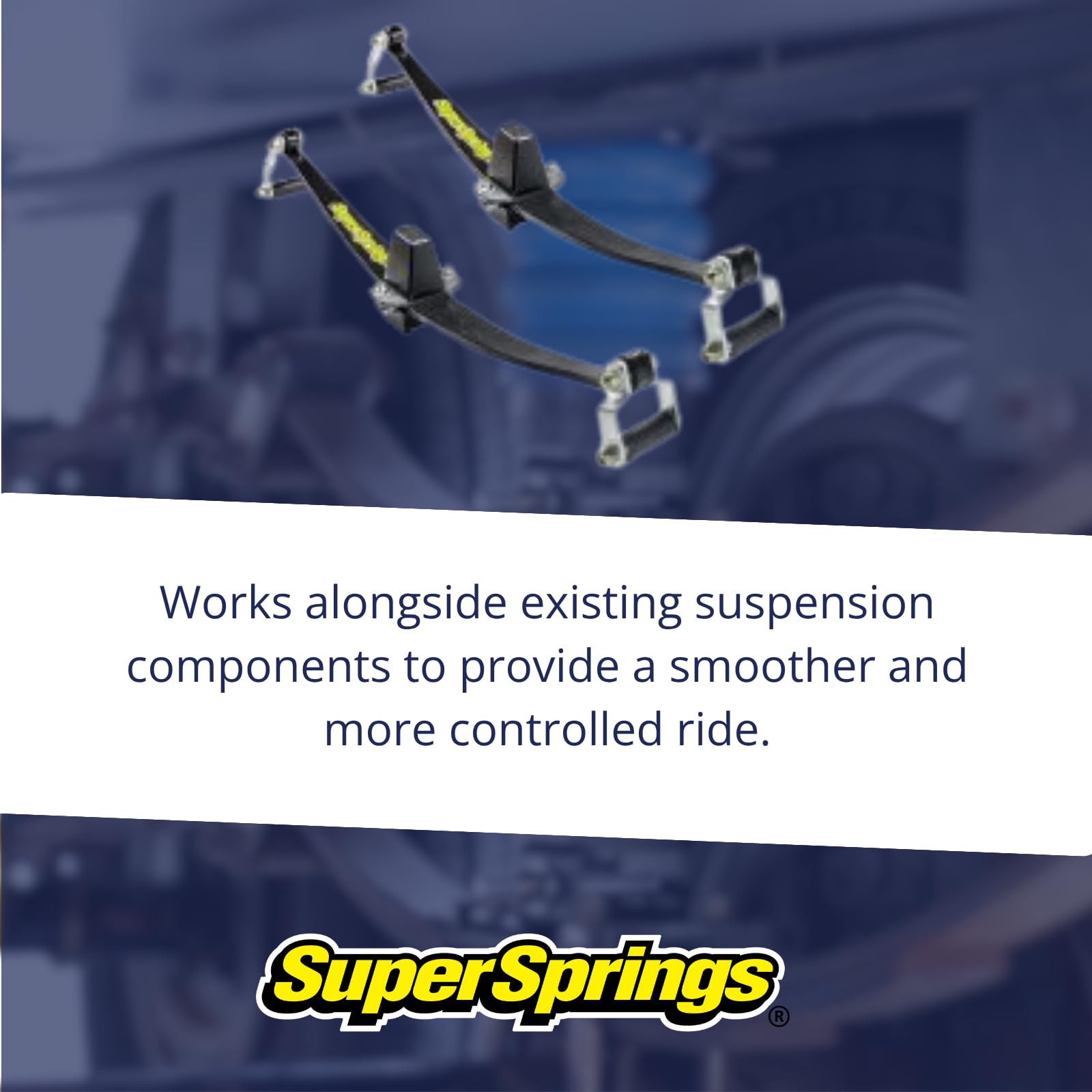 SuperSprings SSA27 for Toyota Tundra, black