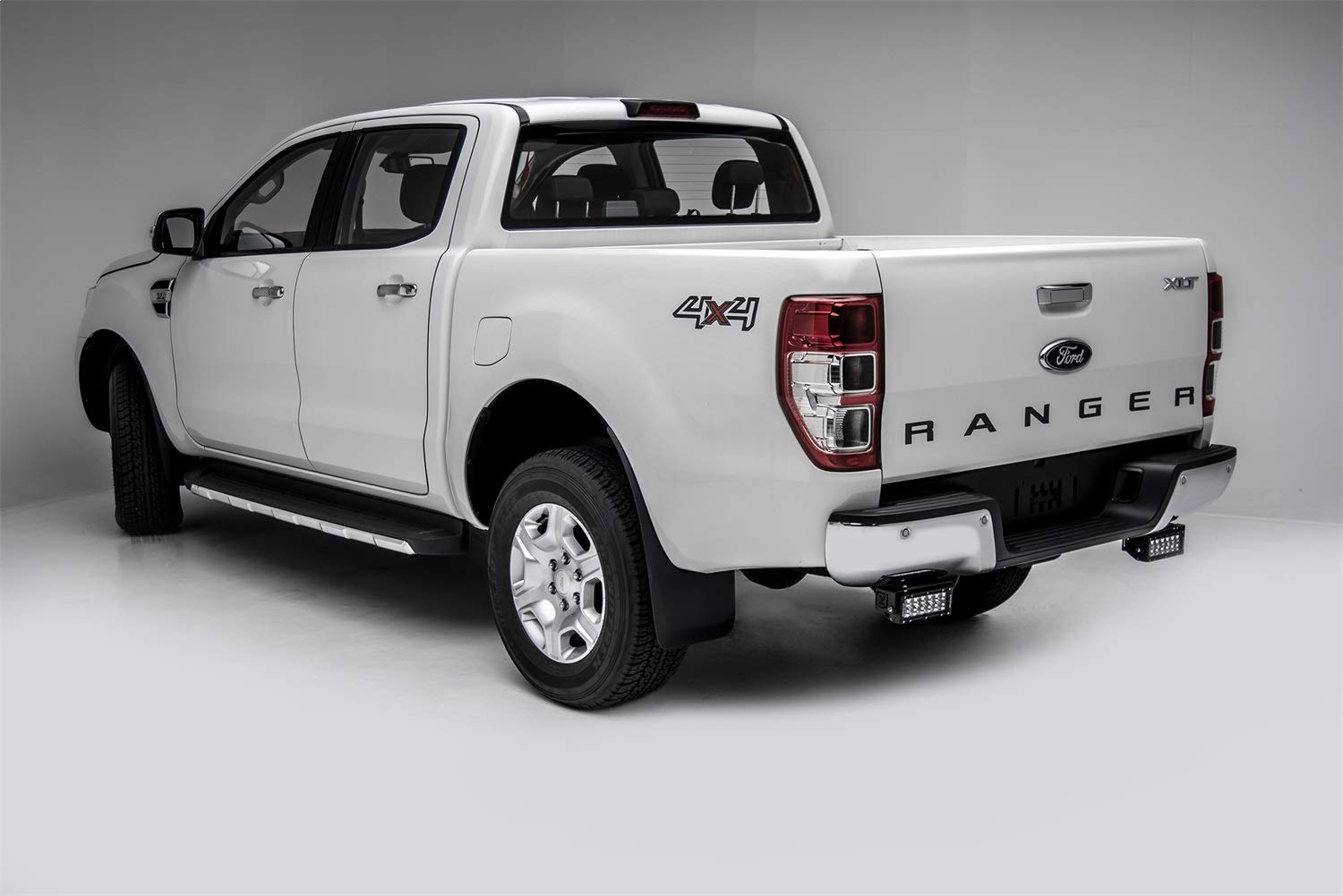 Under Rear Bumper LED Mounting Bracket ZROADZ - Compatible w/ 2015-2018 Ford Ranger T6 - to Mount (2) 6 Inch or Similar Style LED Lights (Not Included) - PN Z385761