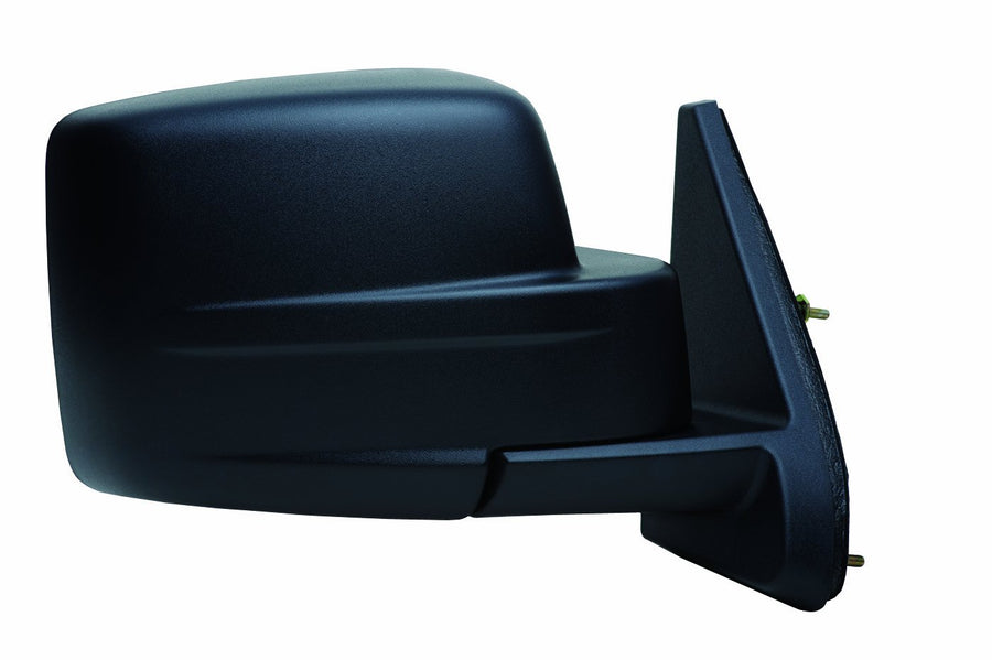 60151C Fit System Passenger Side Mirror for Jeep Patriot, Code GTP, Textured Black, Manual, Foldaway