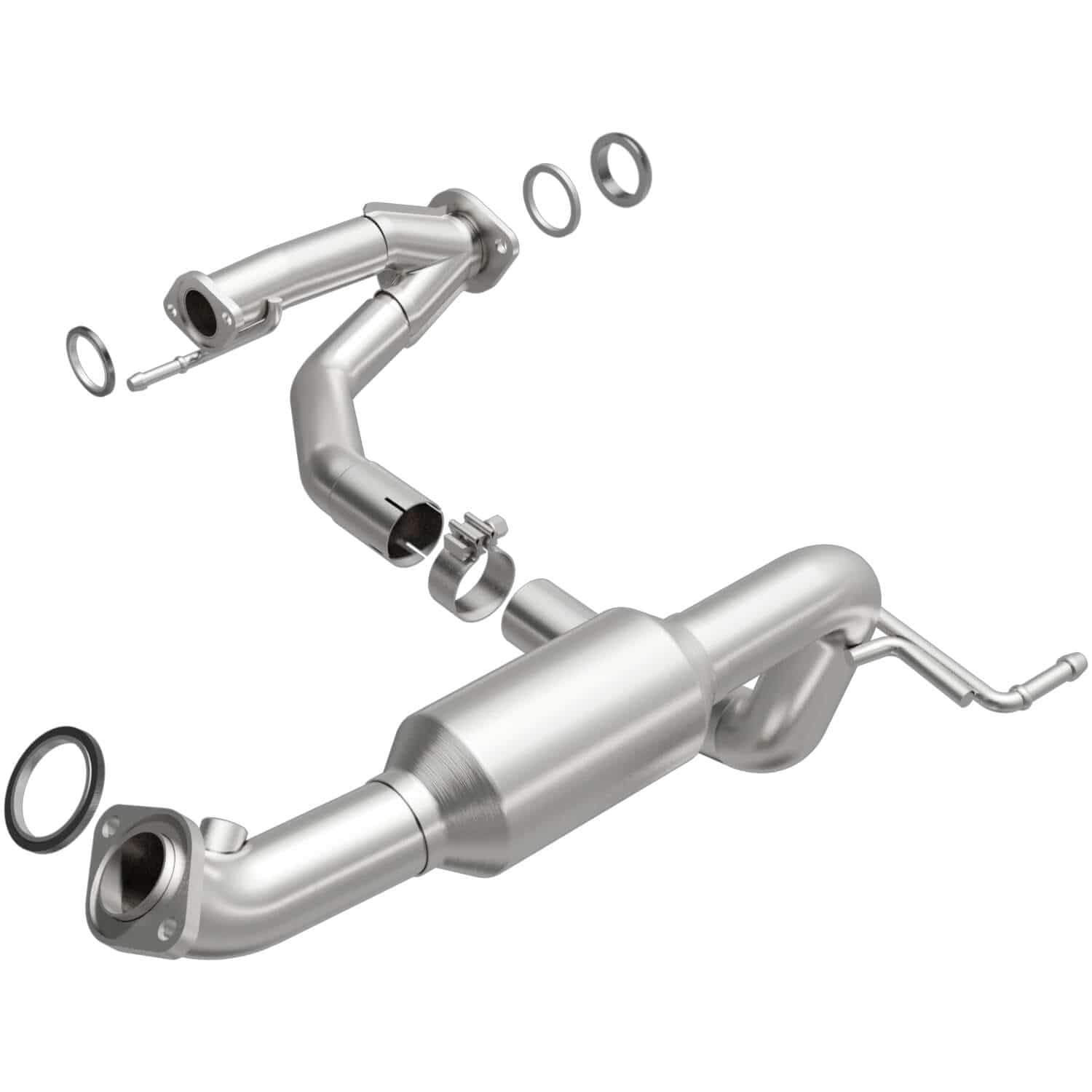 Catalytic Converter MagnaFlow 5491562: California Grade, Direct-Fit, Compatible with 2005-2011 Toyota Tacoma (CARB Compliant)