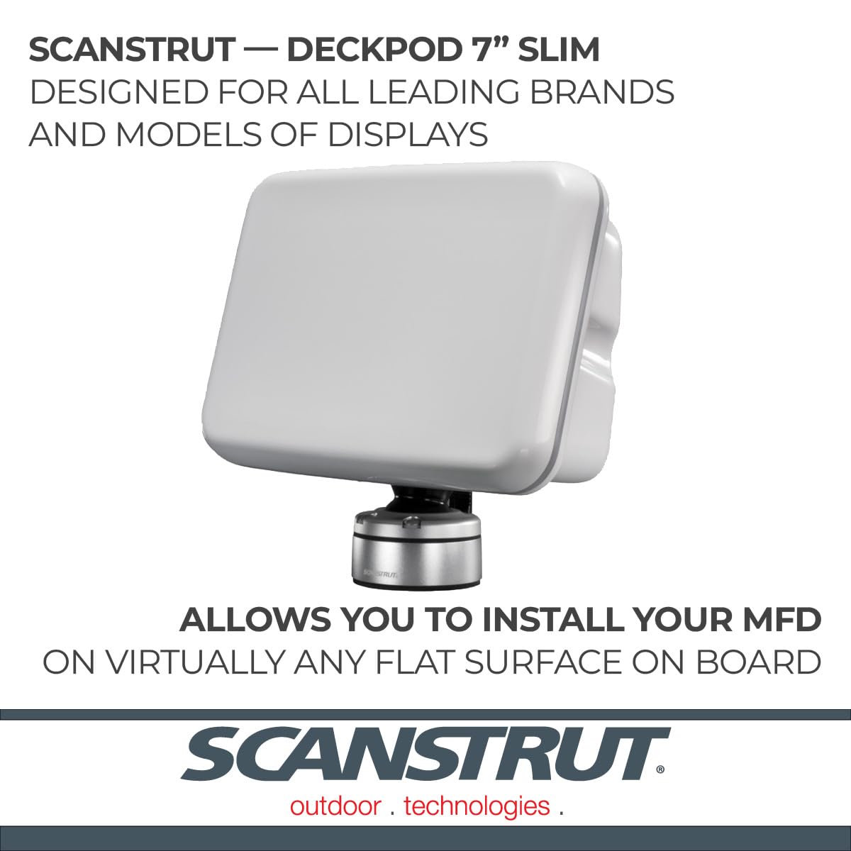 Deck Pod ScanPod SPD-7S-W for displays up to 7"