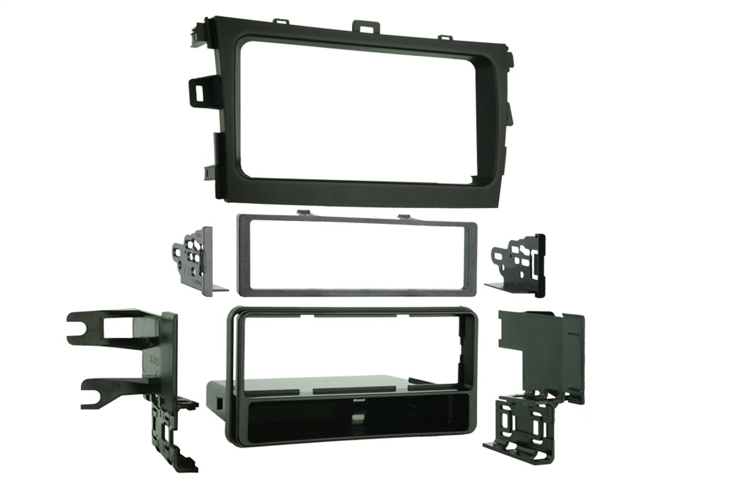 Metra 99-8223 Electronics Single DIN Installation Dash Kit for 2009 Toyota Corolla (Black), â€Quick-Release