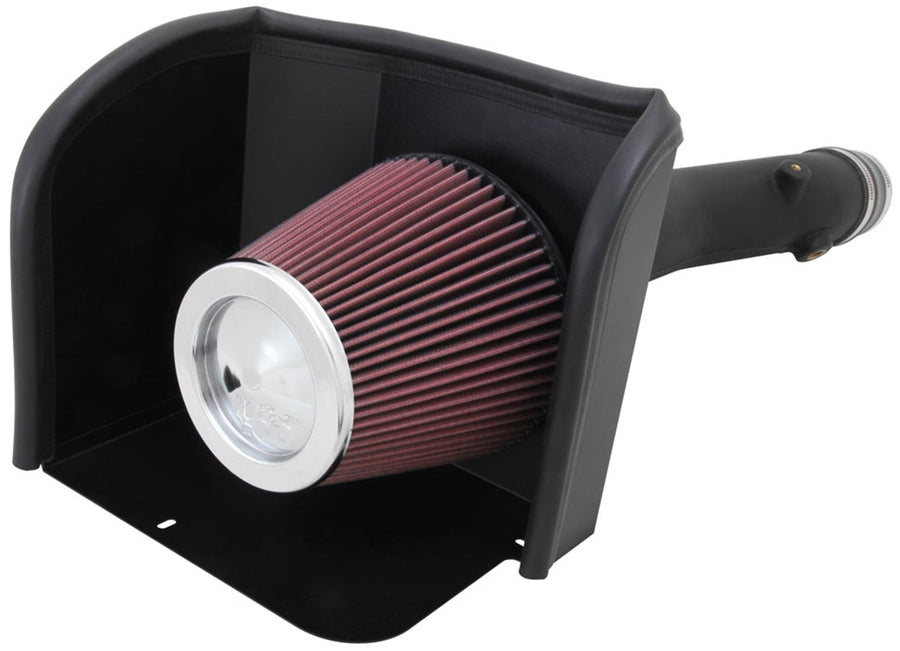 Cold Air Intake System K&N: High-Flow Air Filter, Increase Performance & Towing: Compatible with 2004-2015 Toyota: Tacoma, 63-9037