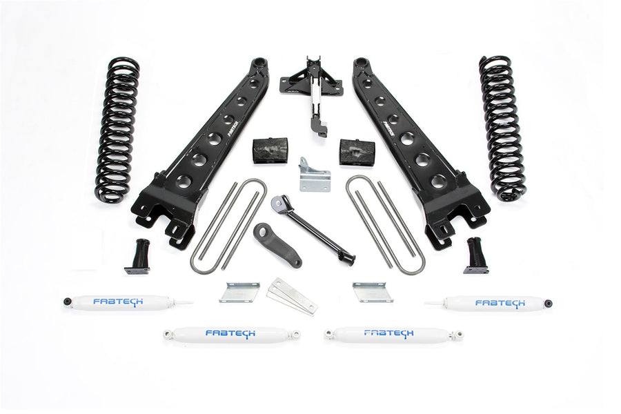 Fabtech Radius Arm Lift System K2211 4 in. Lift w/Performance Shocks Lift System