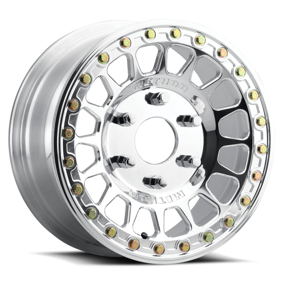 Method Race Wheel 15x7" UTV Beadlock 6x5.5, 38mm offset 5.57" Backspace, MR413570601152B
