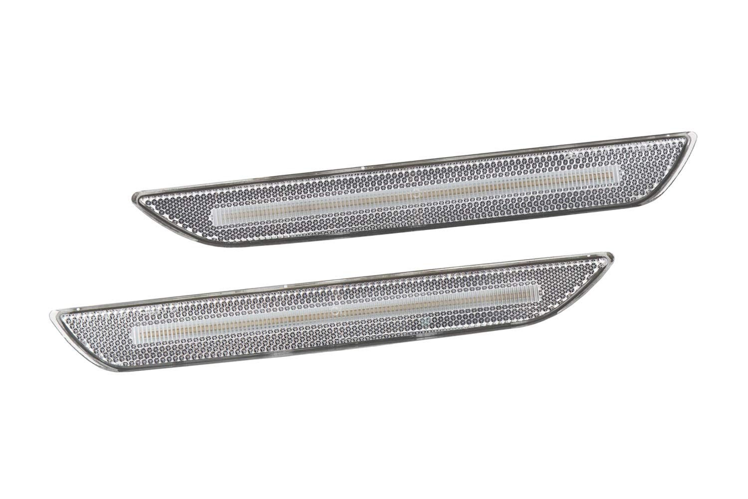 LED Sidemarkers Diode Dynamics for 2015-2021 Ford Mustang, Clear (Set)