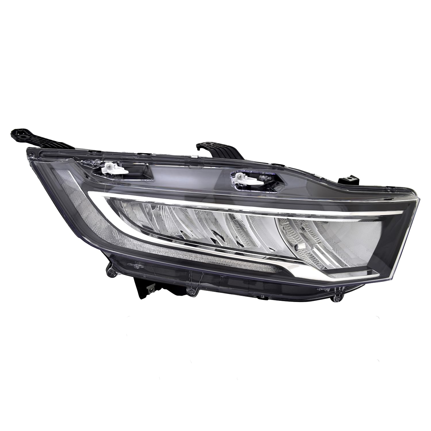 Replacement Headlight for Honda Odyssey 2021 2022 2023 2024 Elite, Touring, EX, LX, EXL Right/Passenger Side LED Headlamp Assembly with Bulbs and LED DRL, HO2503203