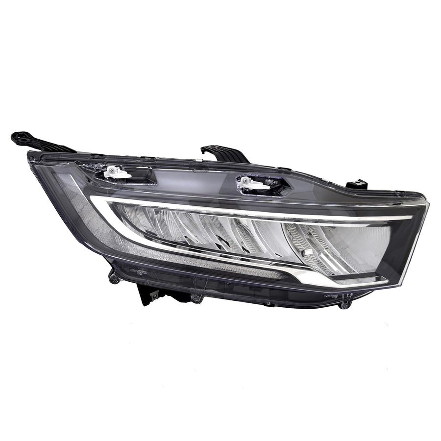 Replacement Headlight for Honda Odyssey 2021 2022 2023 2024 Elite, Touring, EX, LX, EXL Right/Passenger Side LED Headlamp Assembly with Bulbs and LED DRL, HO2503203