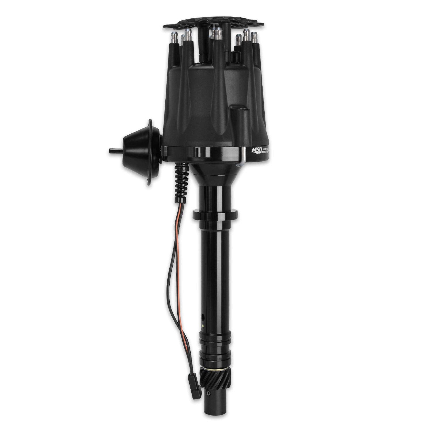 Pro-Billet MSD 83613 Distributor Black with Vacuum Advance