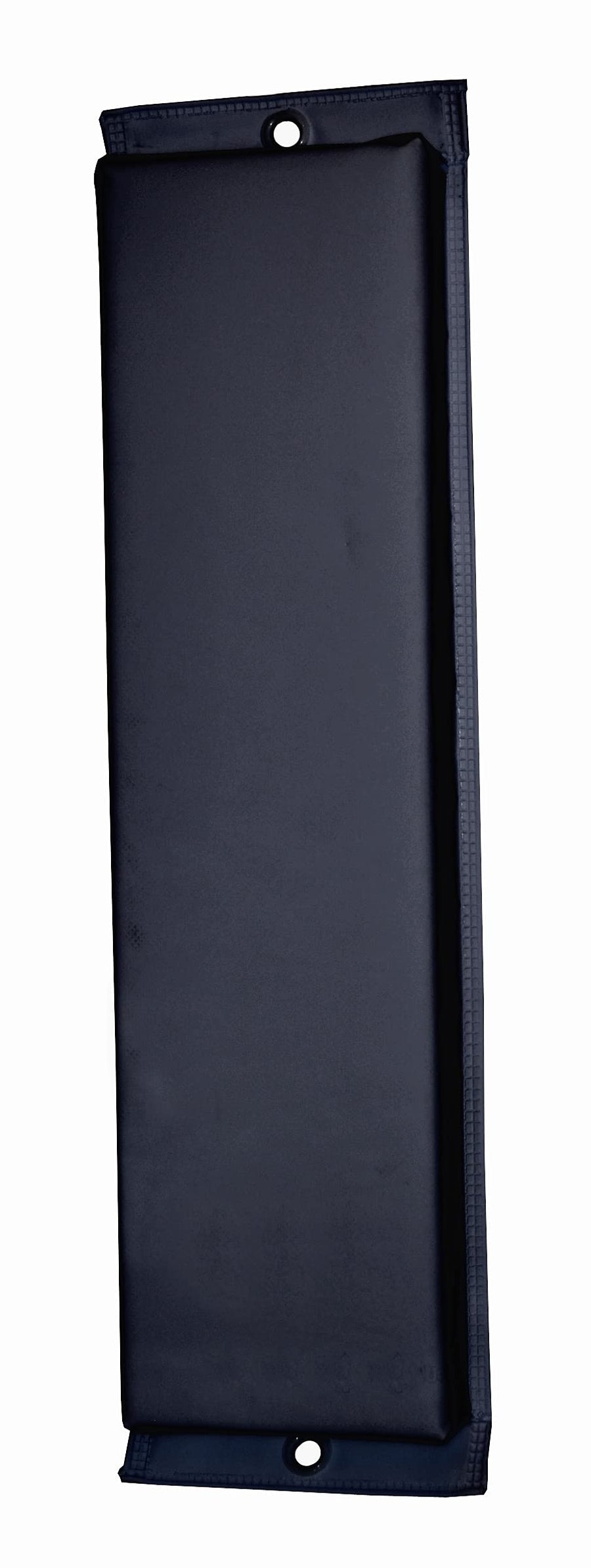 Vinyl Covered Hull-Saver Flat Fender, Black (26" L x 6" W x 2-1/2"D)