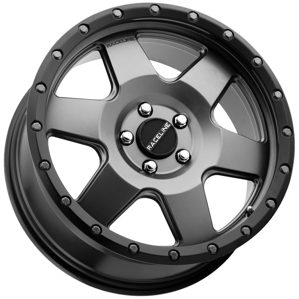 Raceline 946G Wheels Boost-CUV Satin Gunmetal Wheel (18 x 8. inches /5 x 110 mm, 35 mm Offset)