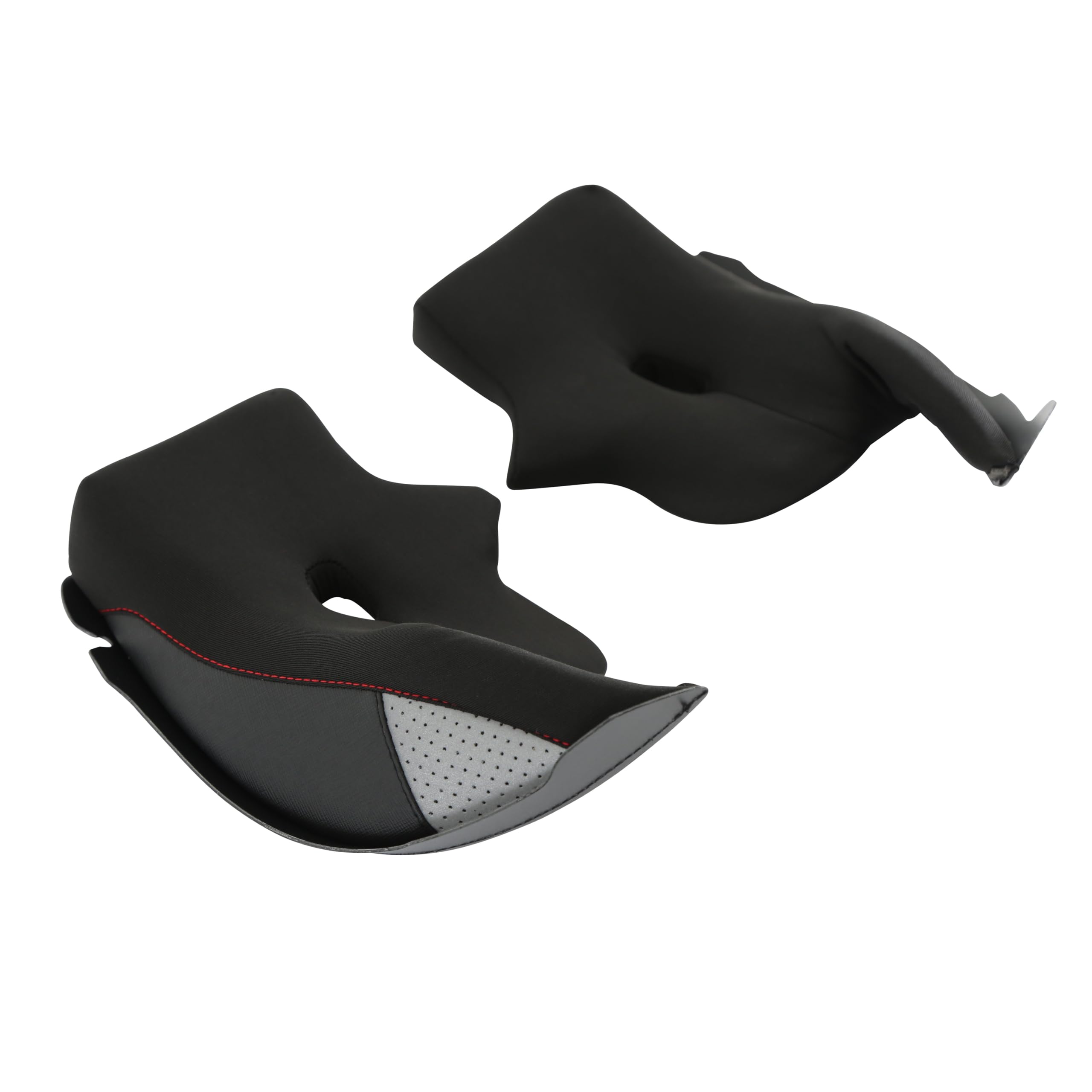 Simpson MBCPXX5 Motorcycle Bandit Helmet - Cheek Pads XXL+5mm - Black - Pair