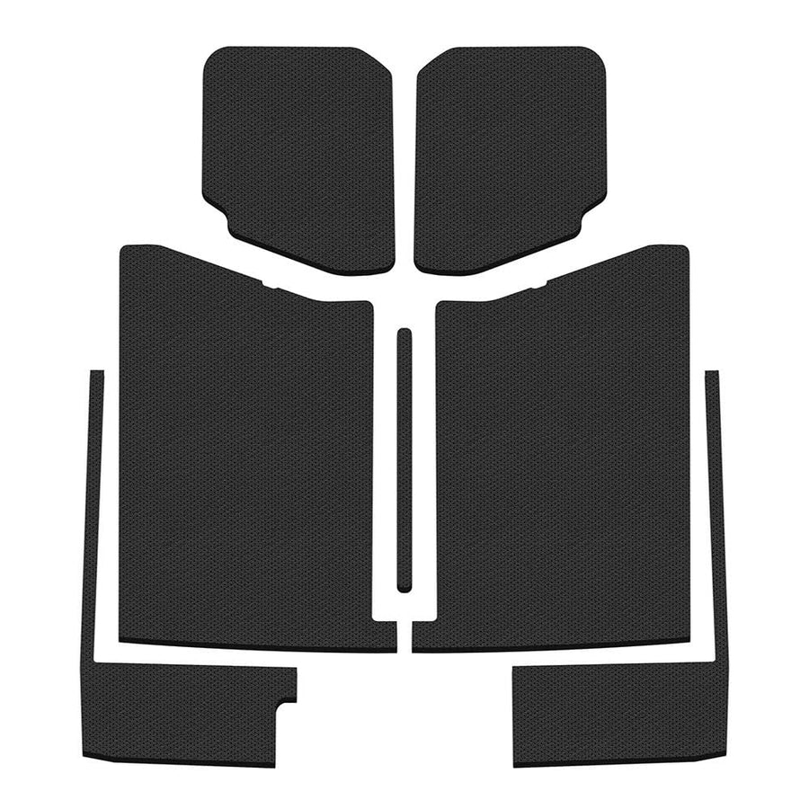 Black Leather Look Design Engineering 50187 Boom Mat Sound Deadening Kit Compatible with Jeep Gladiator JT (2020-up)