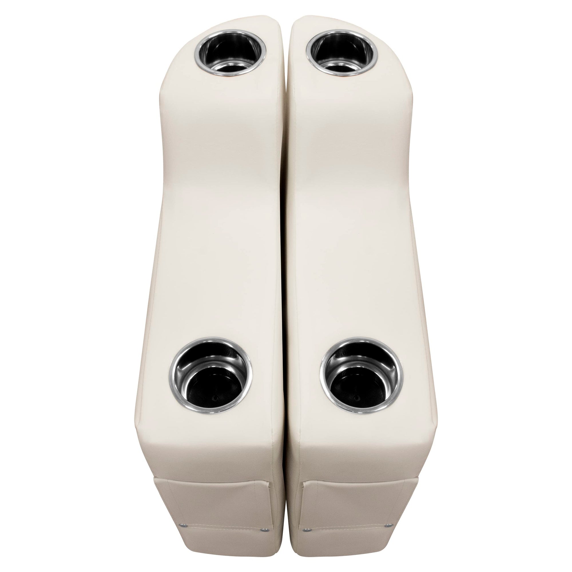 Premier Series Wise 3010-990 Right Radius Pontoon Arm Rest, Platinum