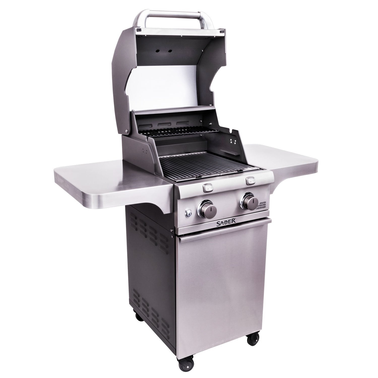 2-Burner Saber Cast Stainless Grill