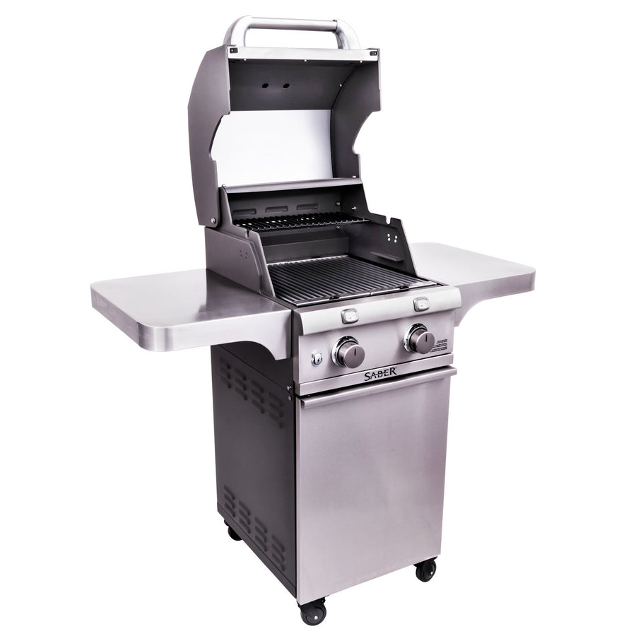 2-Burner Saber Cast Stainless Grill