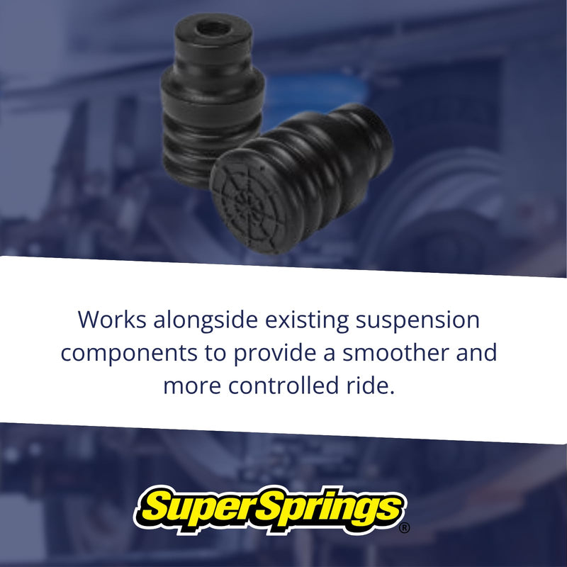 Sumo Springs Black SSR-406-47 SuperSprings, 2 Pack