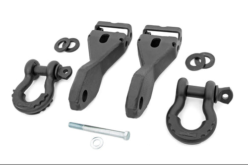 Rough Country Shackle Mount Kit Tow Hook for 14-18 Chevy Silverado 1500 - RS170