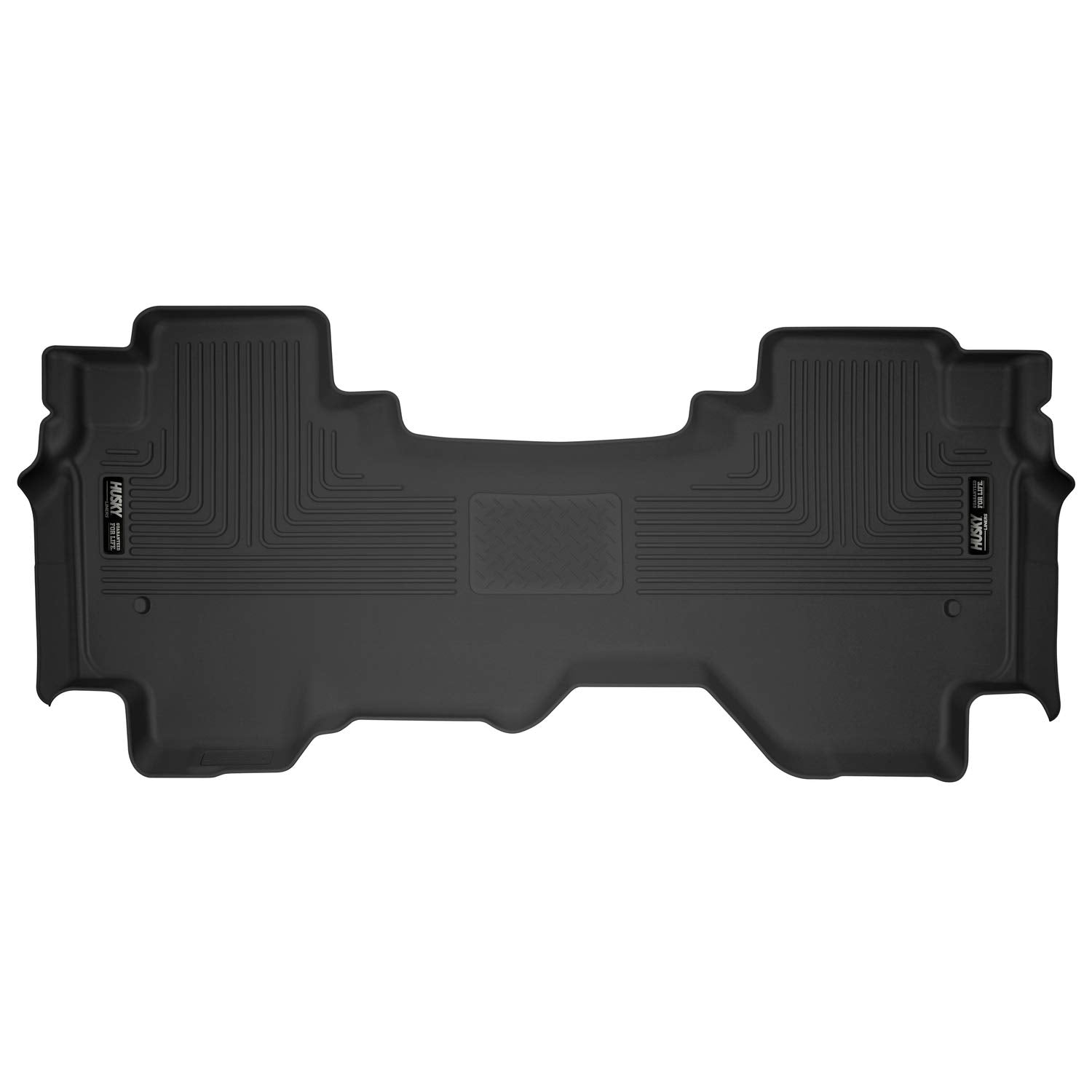 Husky Liners Floor Mats X-act Contour | Fits 2019-2026 Dodge Ram 1500 Quad CAB ONLY | 2nd Row, 1-pc Black - 53691