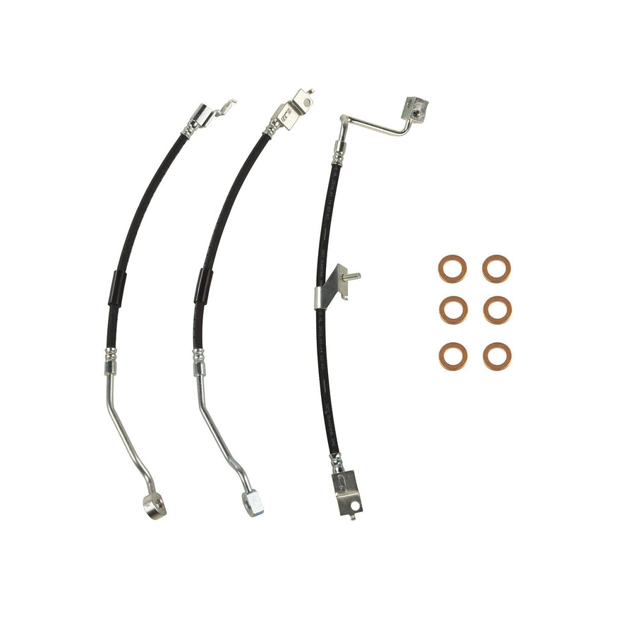 Brake Hose Kit | Omix-Ada 16733.64 | Fits 1997-2006 Jeep Wrangler TJ