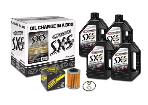 Can-Am SXS Oil Change Kit 10W-50 Full-Syn Maverick X3