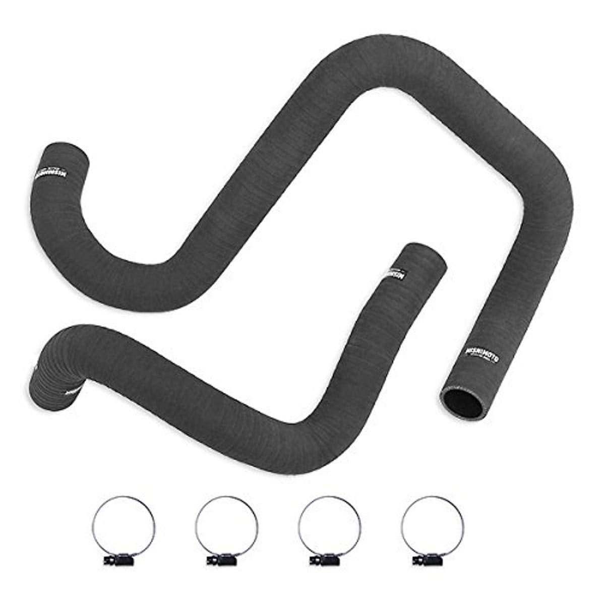Mishimoto Silicone Radiator Hose Kit MMHOSE-WR6-12MBK Fits Jeep Wrangler JK 2012-2018 Matte Black
