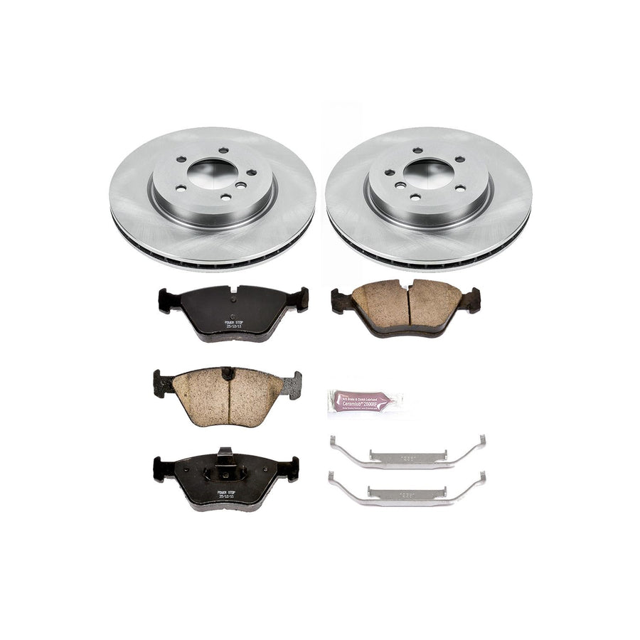 Power Stop Autospecialty KOE928 Front Replacement Brake Kit-OE Brake Rotors & Ceramic Brake Pads