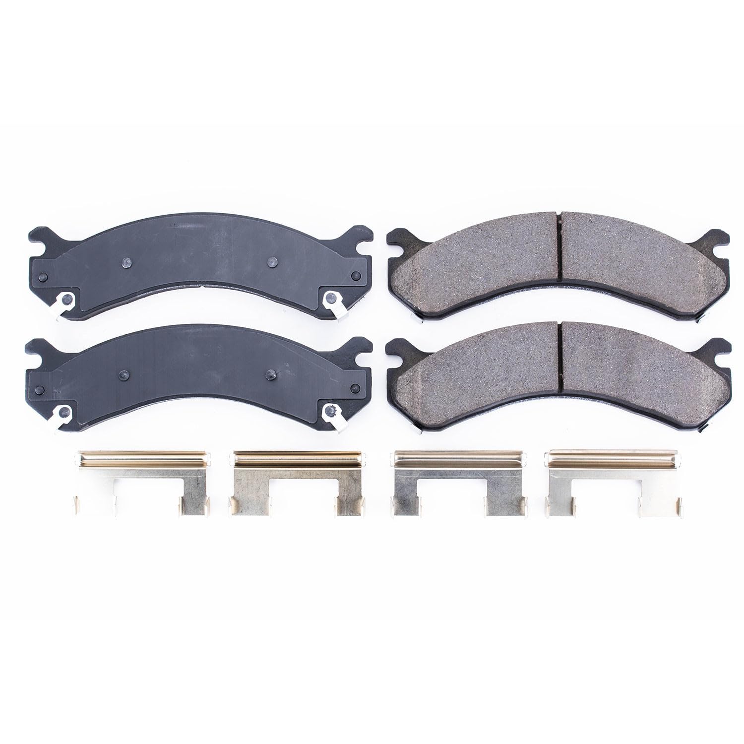 Power Stop Z17 17-909 Rear Ceramic Brake Pads with Hardware For Silverado 3500, Silverado 3500 Clas, Silverado 3500 HD, Sierra 3500, Sierra 3500 Clas, Sierra 3500 HD [Model Specific]