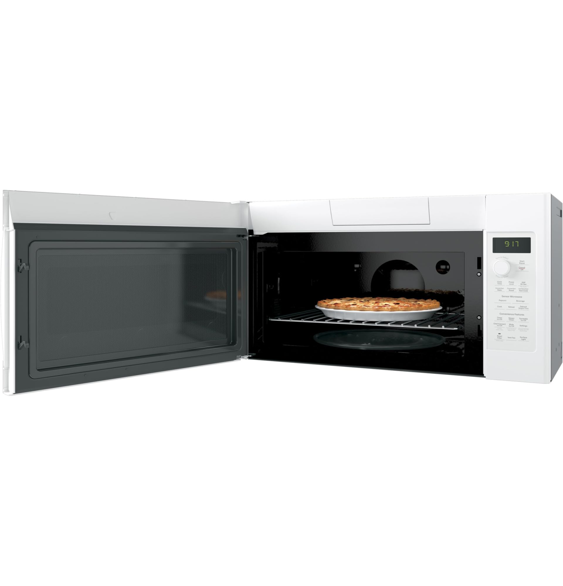 1.7 cu. ft. GE Profile Over The Range Microwave in Stainless Steel with Air Fry PVM9179SRSS