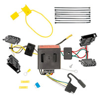 Tow Ready T-One Connector Assembly w/Upgraded Circuit Protected ModuLite HD Module , Black 118572