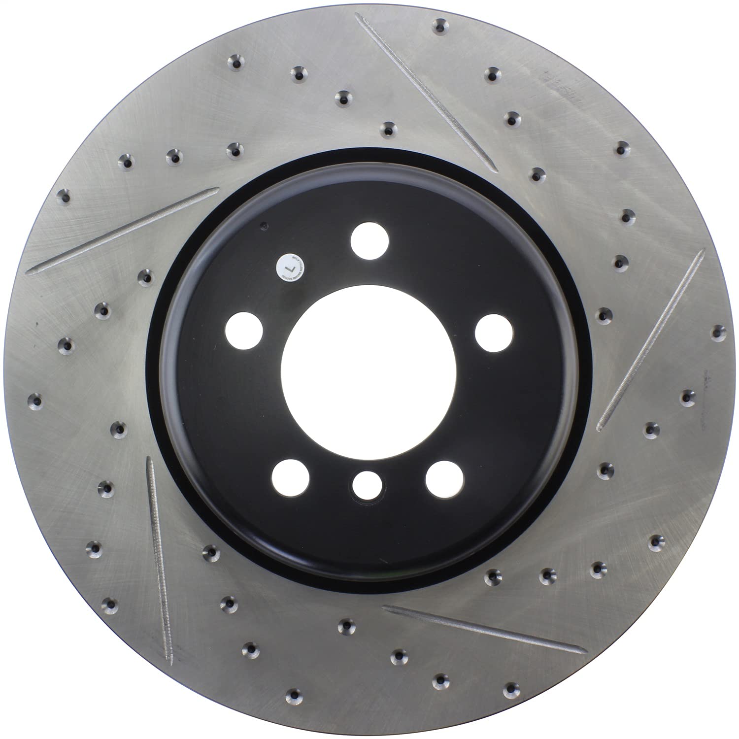 Sport Drilled/Slotted Brake Rotor StopTech 127.34144L (Front Left), 1 Pack